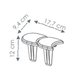 Prosperplast Διαχωριστικό  Φράκτης Κήπου Palisada 24 Τεμ. IPAK2R624 - Image 3