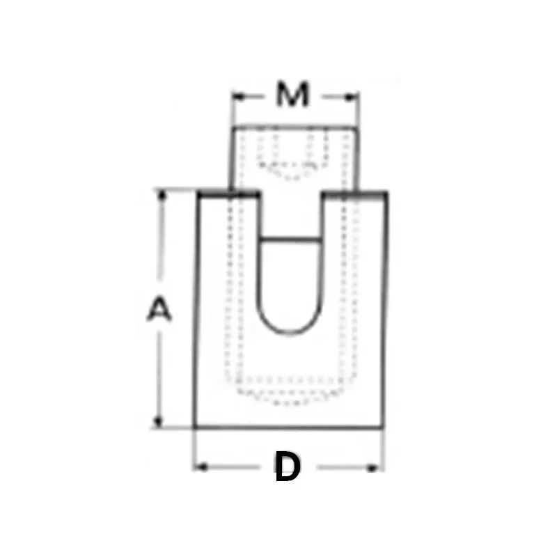 Συνδετήρες κόμβου M8424 Inox A4 - Image 2