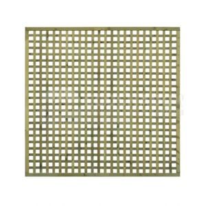 Καφασωτό ξύλινο ίσιο με μάτι 4.5x4.5 cm - Image 3