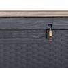 Μπαούλο κήπου PORTONOVO 350LT 123.7x54.5x58.7cm