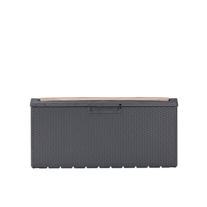 Μπαούλο κήπου PORTONOVO 350LT 123.7x54.5x58.7cm - Image 5