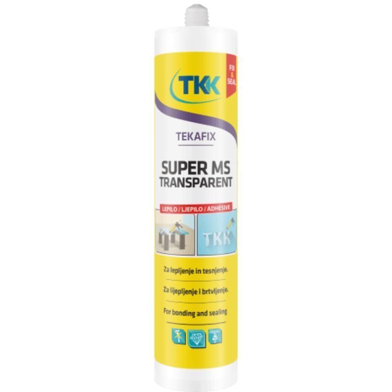 Υβριδικό συγκολλητικό διάφανο 290ML TEKAFIX SUPER MS