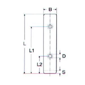 Γωνίες παραλληλόγραμμες M8340 Inox A4 - Image 2