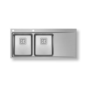 Ισόπεδος Νεροχύτης 116x52cm OLYNTHOS PYRAMIS - Image 4