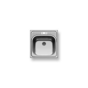 Ένθετος Νεροχύτης Inox 48x48cm ET34 PYRAMIS