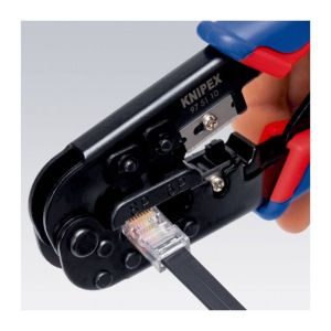 Πρέσσα Ακροδεκτών Τηλεπικοινωνιών 6P-8P Knipex - Image 3