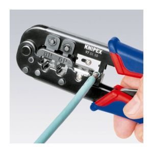 Πρέσσα Ακροδεκτών Τηλεπικοινωνιών 6P-8P Knipex - Image 4