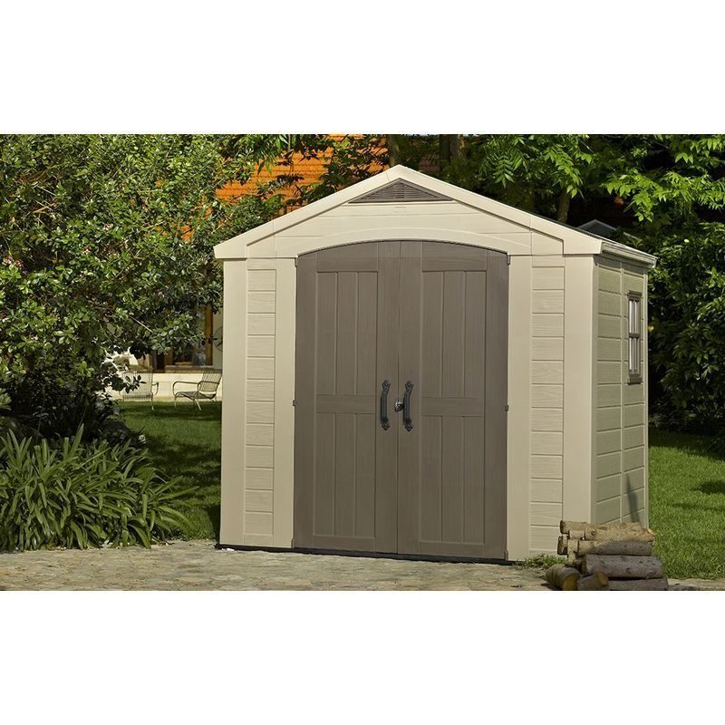 Αποθήκη κήπου Factor Shed 8X6 Keter - Image 2