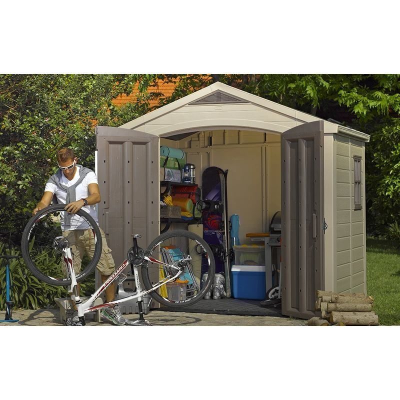 Αποθήκη κήπου Factor Shed 8X6 Keter - Image 4