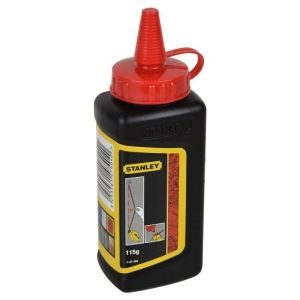 Κιμωλία χάραξης κόκκινη STANLEY 1-47-804