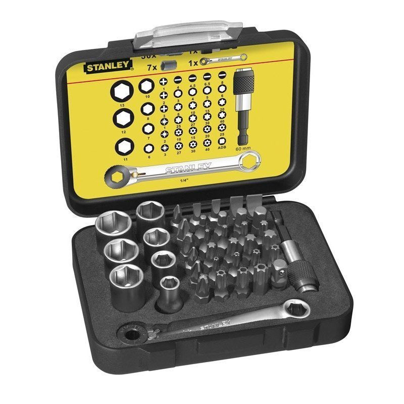 Καστάνια με Καρυδάκια 14" 39τμχ STANLEY 1-13-907