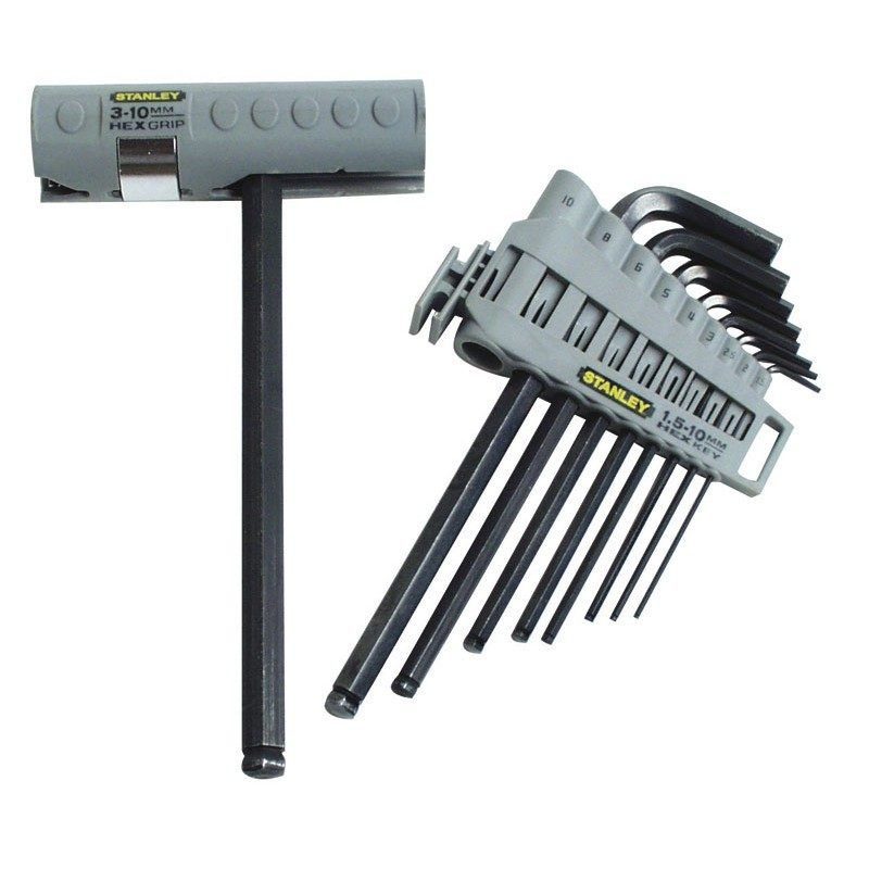 Κλειδία Αλλεν 9τμχ με λαβή STANLEY 0-89-904