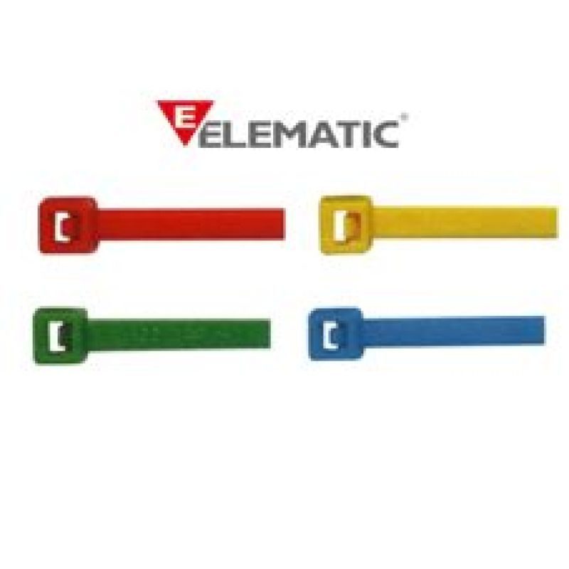 Δεματικά καλωδίων χρωματιστά Elematic