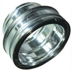 Αντάπτορας Αρσενικός για καμινάδες Inox TechnoTherm