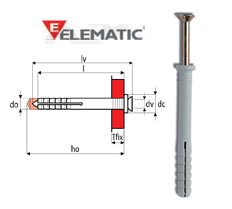 Βύσματα ταχείας εφαρμογής πλαστικά χτυπητά UCX Elematic - Image 7