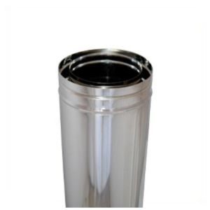 Καμινάδα διπλού τοιχώματος Inox 0.4mm-0.5mm TechnoGas