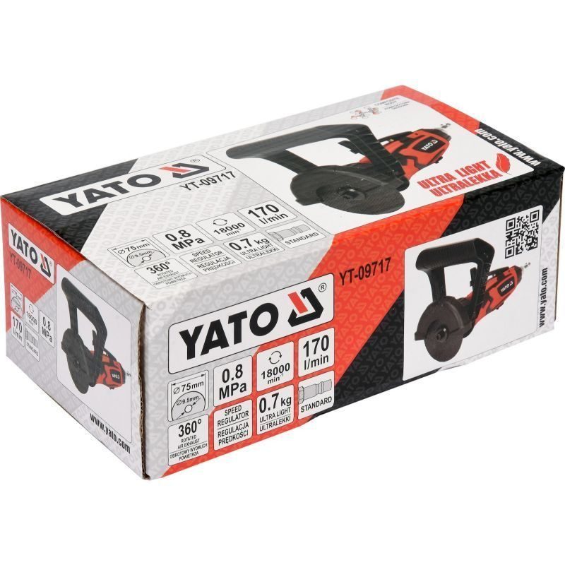 Αεροτροχός Επαγγελματικός 75mm YATO YT-09717 - Image 3