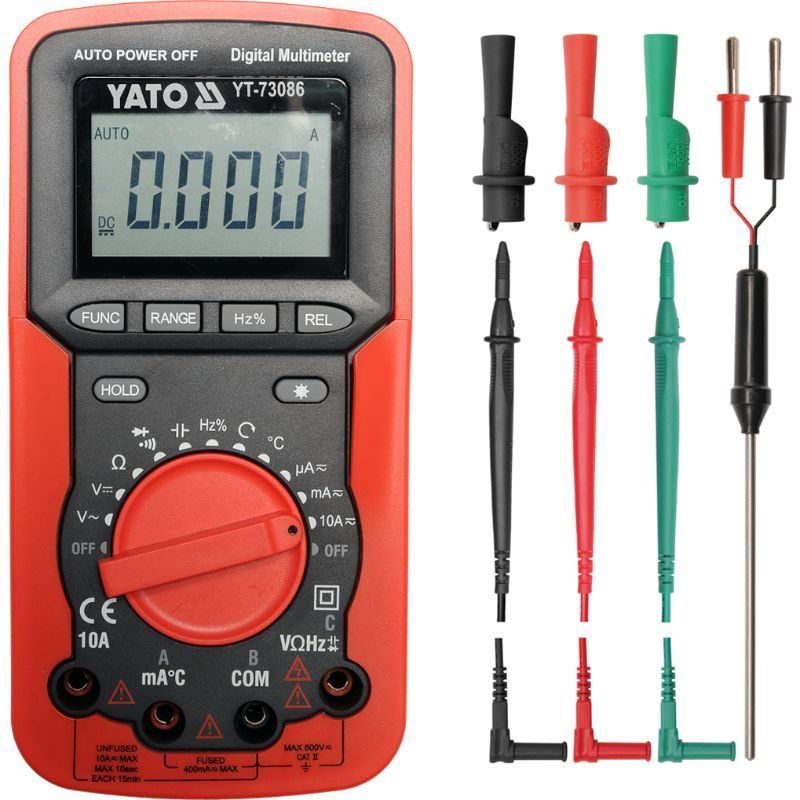 Ψηφιακό Πολύμετρο YATO YT-73086