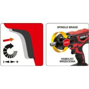 Μπουλονόκλειδο Μπαταρίας 18V YATO YT-82805 - Image 2