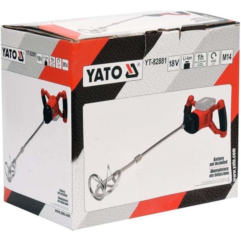 Αναδευτήρας Μπαταρίας 18V YATO YT-82881 - Image 3