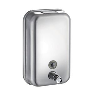 Dispenser μπάνιου ανοξείδωτο INOX 1000ml Viospiral