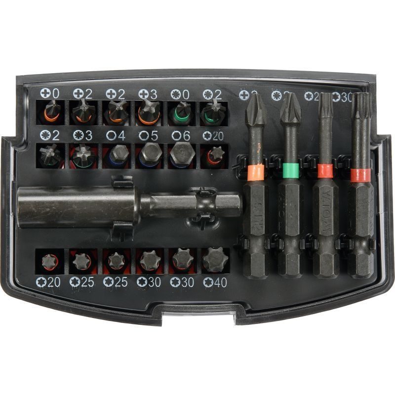 Σετ Μύτες Impact 1/4" 23τμχ YATO ΥΤ-04621