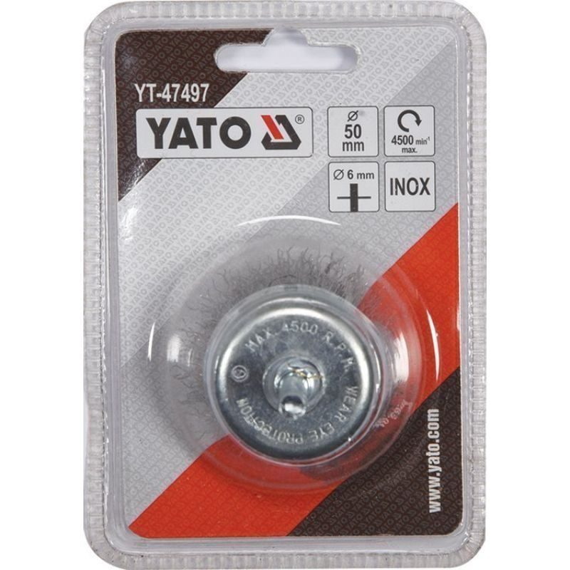 Βουρτσα με αξονα INOX YATO - Image 3
