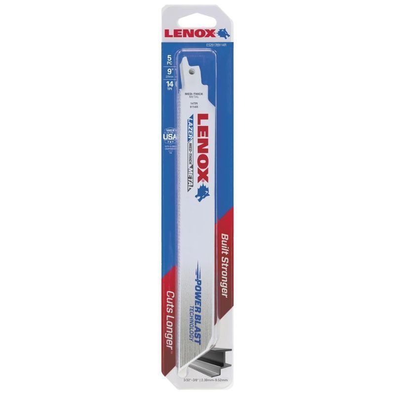 Λάμες Σπαθόσεγας μετάλλου 229mm BI-METAL LENOX - Image 2