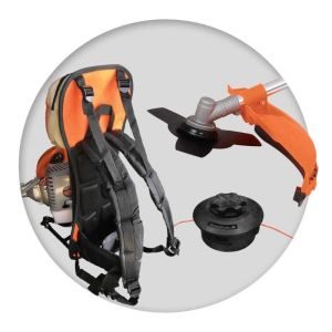 Θαμνοκοπτικό Βενζίνης Δίχρονο Επινώτιο 52cc PLUS 520E - Image 3