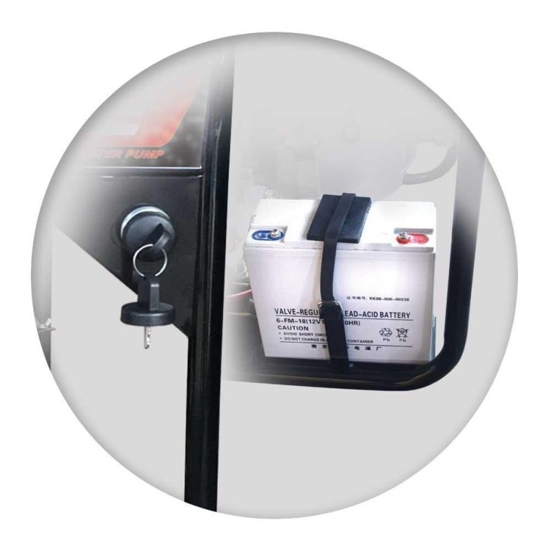 Αντλία πετρελαίου 5HP με μίζα και μπαταρία LDP20E MIYAKE - Image 3