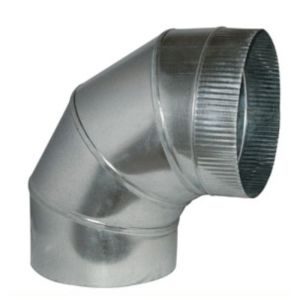 Καμπύλη αεραγωγών 90° μονού τοιχώματος Inox TechnoSpiral