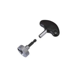 Κατσαβίδι T Κοντό με Υποδοχή 1/4" WOLFCRAFT