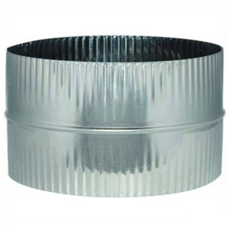 Απλή μούφα αεραγωγών 0.50mm Inox TechnoFlex