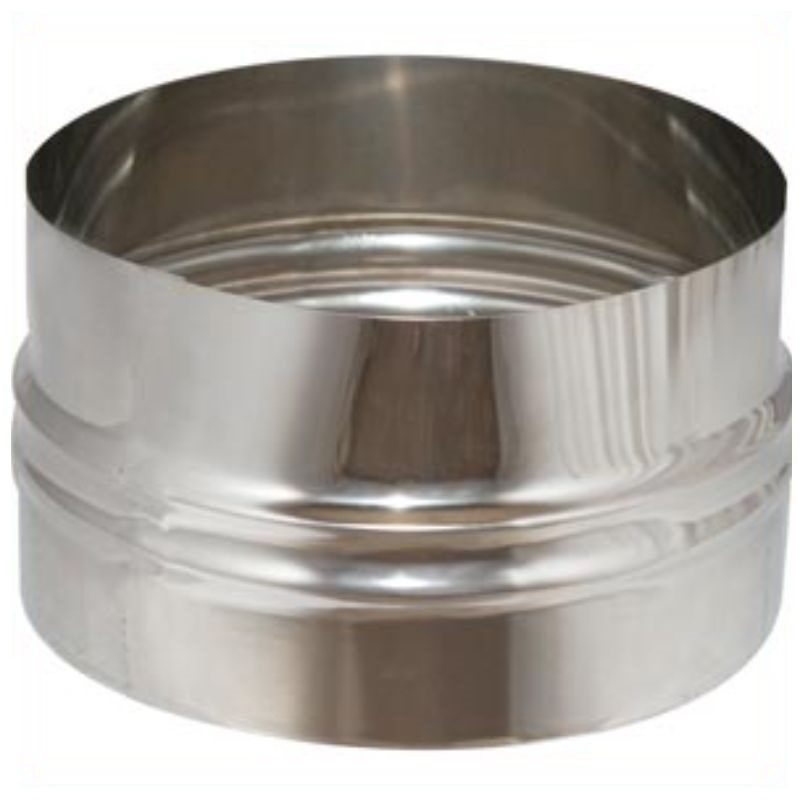 Συστολική μούφα αεραγωγών 0.40mm Inox TechnoMetal