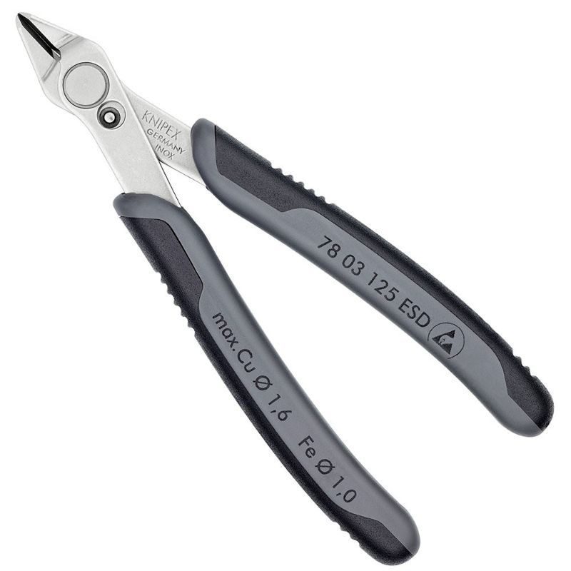 Πλαγιοκόφτης αντιστατικός 125mm 7803125ESD KNIPEX