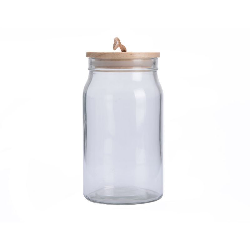 Βάζo γυάλινo στρόγγυλο 1100ml