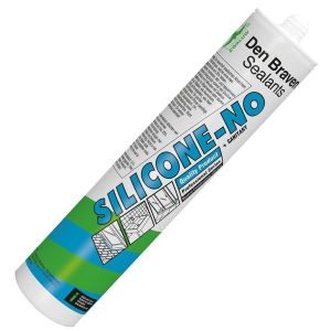 Σιλικόνη ουδέτερης ωρίμανσης λευκή  NO 280ml DEN BRAVEN