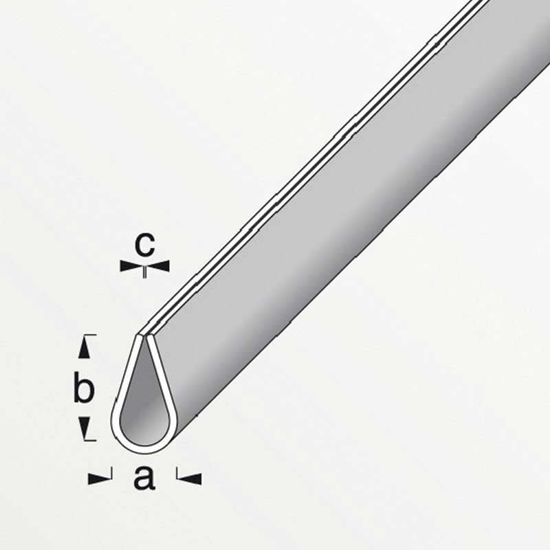 Προφίλ πλαισίου τρίγωνο πλαστικό (PVC) ALFER - Image 2