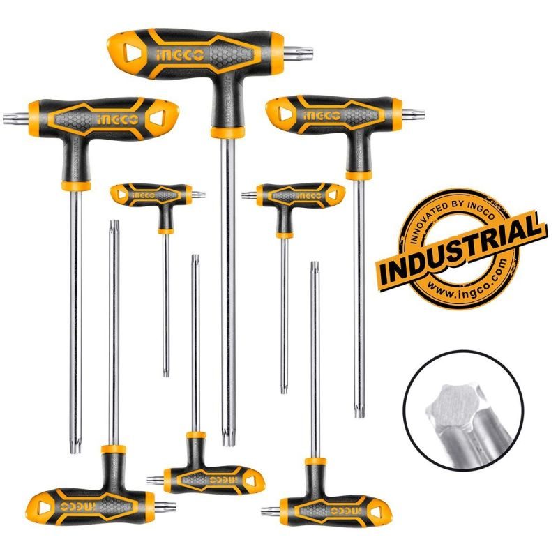 Επαγγελματικό Σετ Ταφ Torx T10-T50mm HHKT8083 INGCO