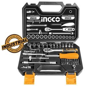 Επαγγελματικό Σετ 45 τεμ. Καρυδάκια 1/4" HKTS14451 INGCO