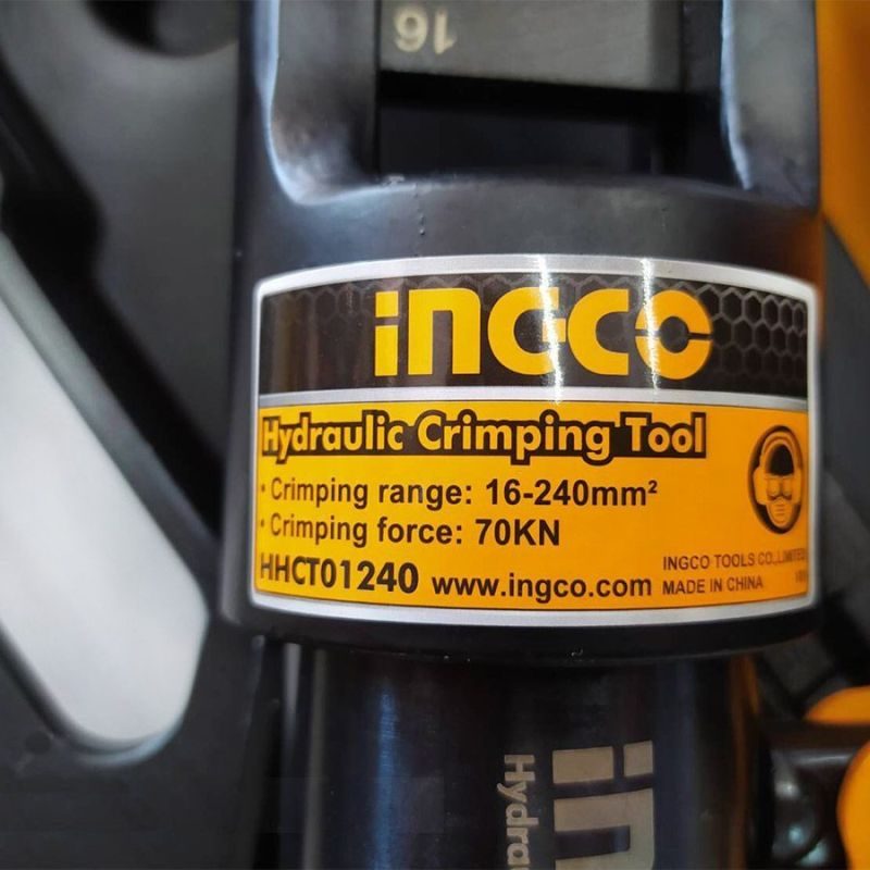 Υδραυλική Πρέσσα Ακροδεκτών 70kN HHCT01240 INGCO - Image 5