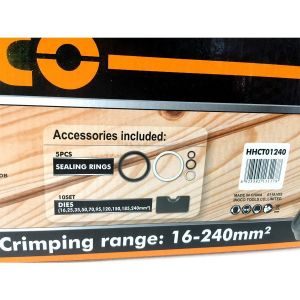 Υδραυλική Πρέσσα Ακροδεκτών 70kN HHCT01240 INGCO - Image 7