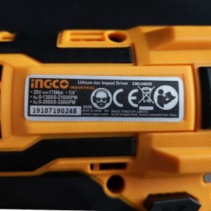 Επαγγελματικό Παλμικό Κατσαβίδι Μπαταρίας 20V Li-Ion SOLO CIRLI20020 INGCO - Image 10