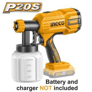 Πιστόλι Βαφής Μπαταρίας 20V Li-Ion SOLO CSGLI2001 INGCO - Image 3