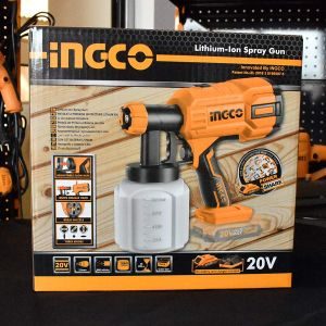 Πιστόλι Βαφής Μπαταρίας 20V Li-Ion SOLO CSGLI2001 INGCO - Image 10