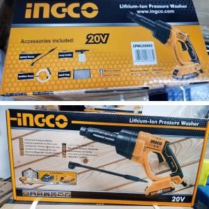 Πλυστικό Μηχάνημα Υψηλής Πίεσης Μπαταρίας 20V Li-Ion CPWLI20082 INGCO - Image 6