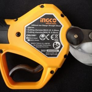Επαγγελματικό Ψαλίδι Κλαδέματος Μπαταρίας 20V Li-Ion SOLO CSSLI2001 INGCO - Image 6