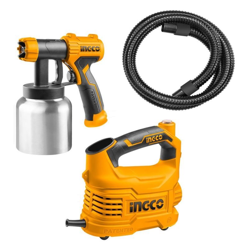 Επαγγελματικό Ηλεκτρικό Πιστόλι Βαφής 500W SPG5008-2 INGCO - Image 3