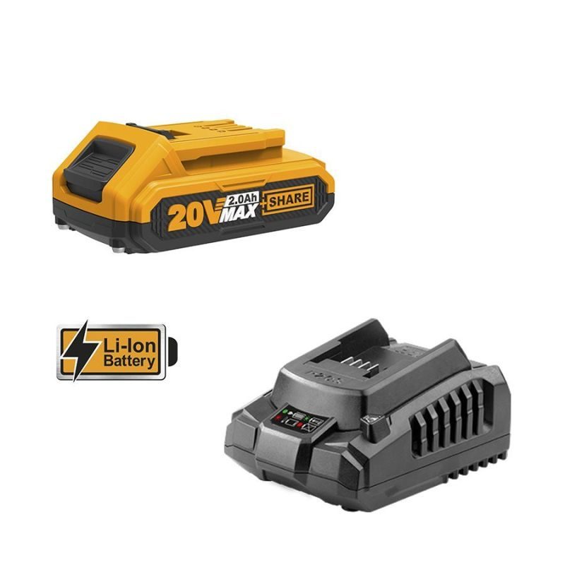Θαμνοκοπτικό Μπαταρίας 20V Li-Ion CGTLI20301 INGCO - Image 2