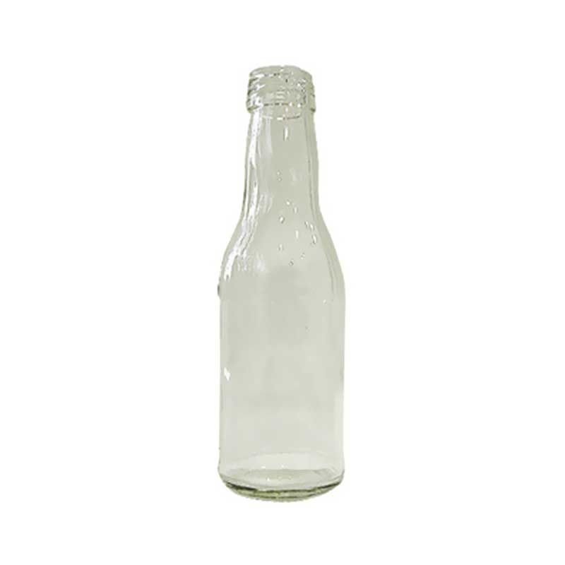 Μπουκάλι διάφανο γυάλινο 100ml